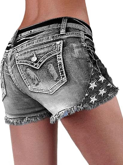 Shorts Denim Frayed - 【HME】Jeans | Libérez votre côté audacieux