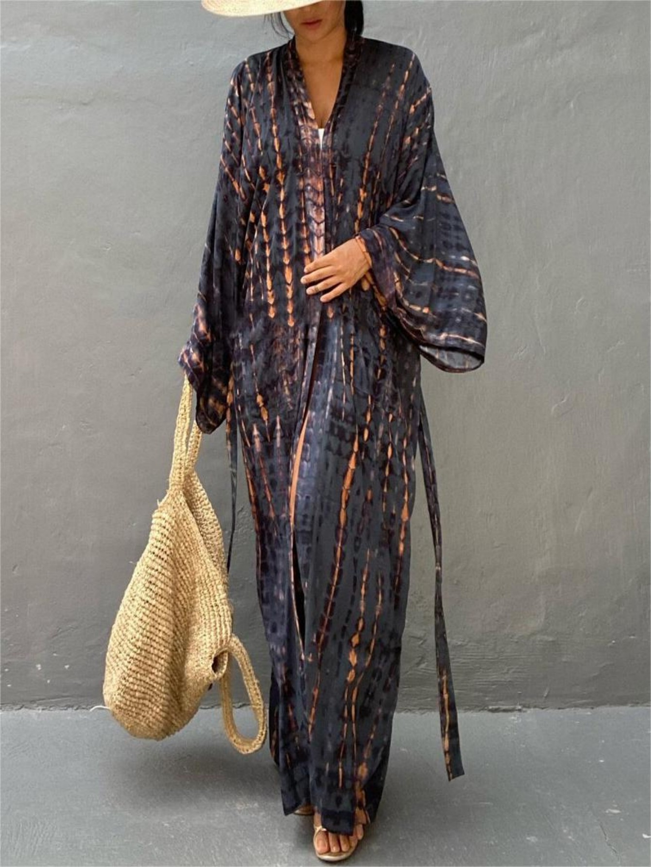 Cover Up Kaftan - Robes Kaftan pour Femmes Grandes Tailles,