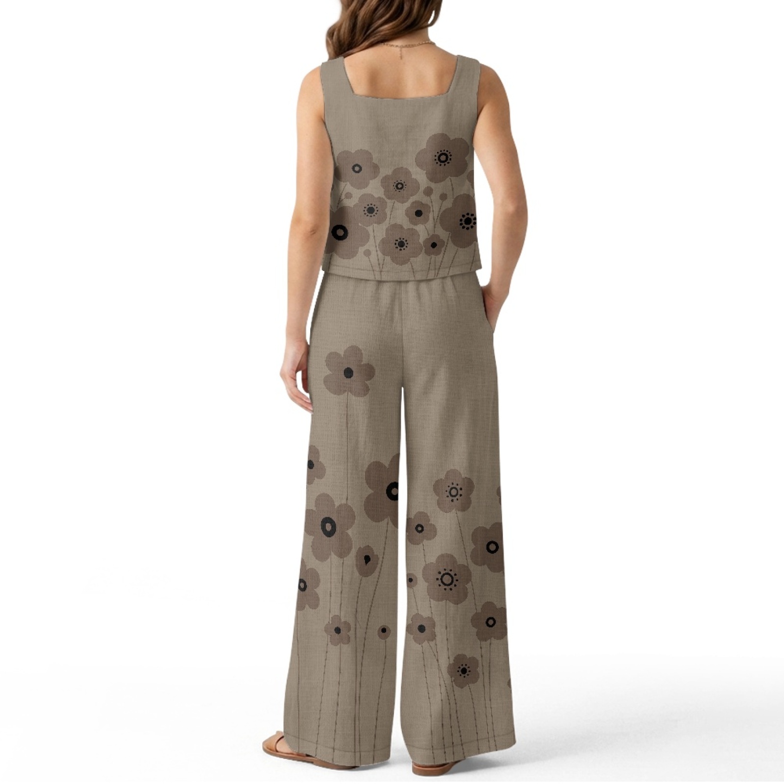 INSTANTARTS Ensemble de gilets - Linen Pant Wide avis et prix