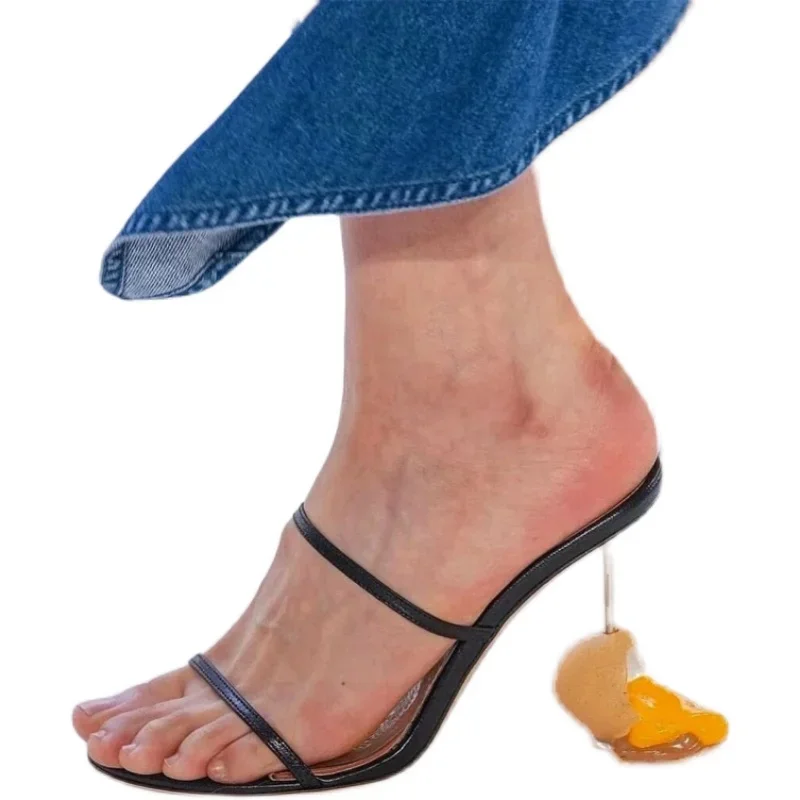 Sandales d'été à lanières bout - Sandal Strappy Heeled avis et prix