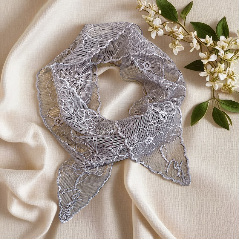 Foulard en soie française en d - Headband Summer Knit avis et prix