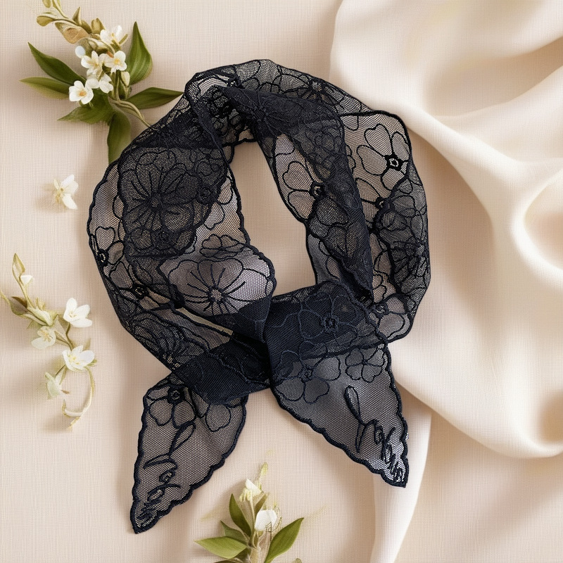 Foulard en soie française en d - Headband Summer Knit avis et prix