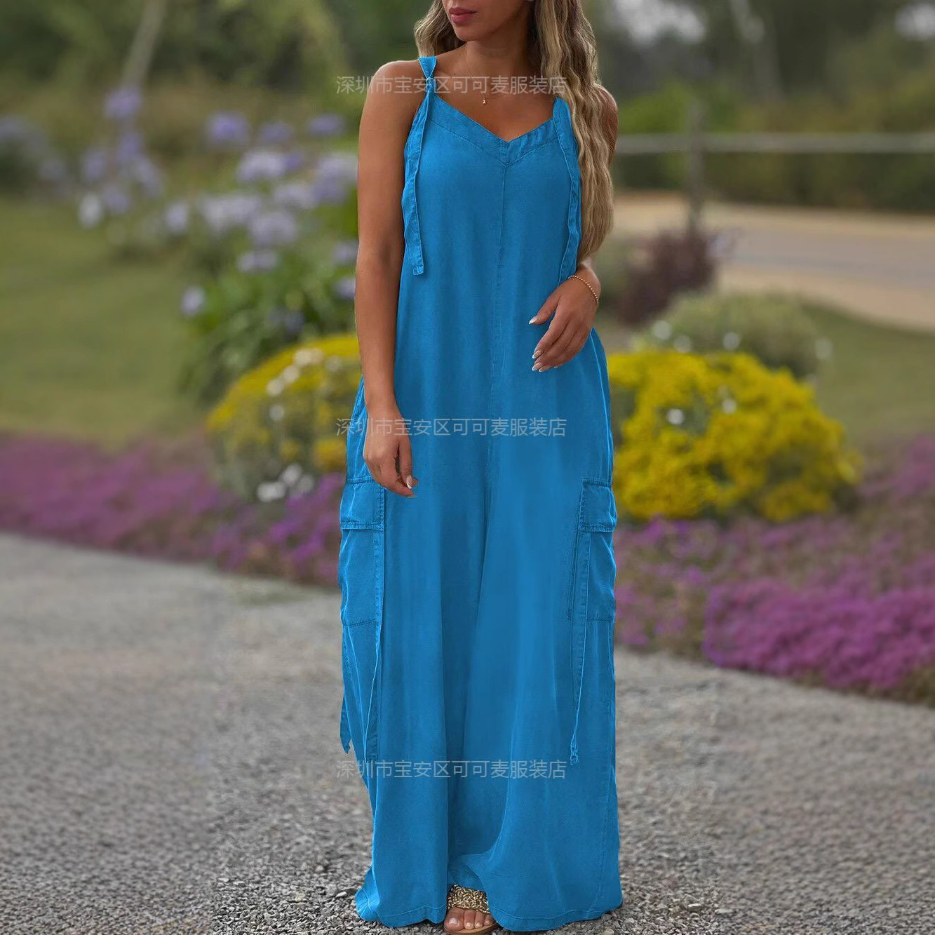 Combinaison d'été ample en lin - Jumpsuit Linen Relaxed avis et prix