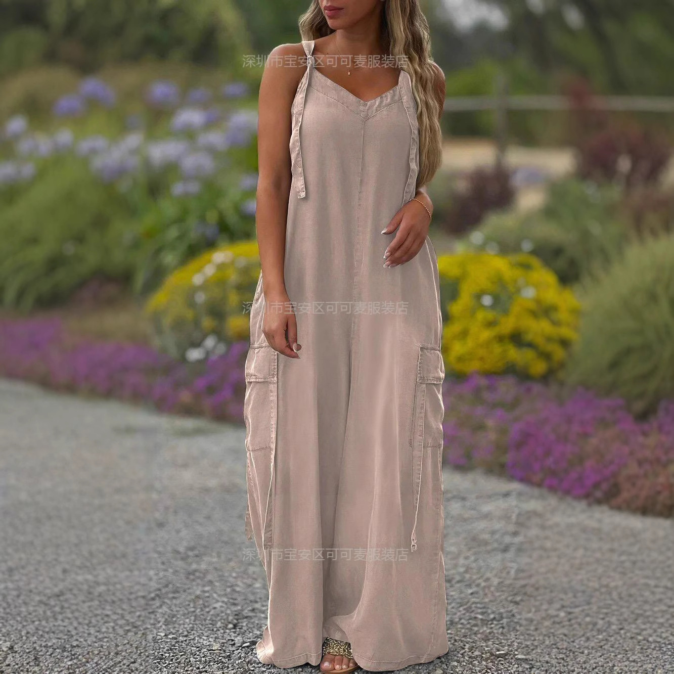Combinaison d'été ample en lin - Jumpsuit Linen Relaxed avis et prix