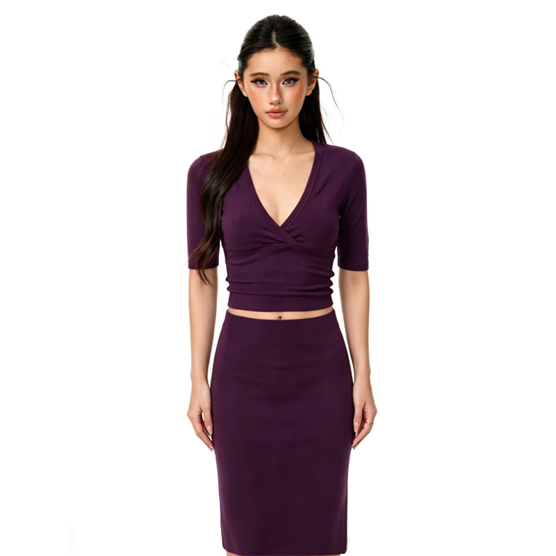 Ensemble 2 pièces pour femme : - Crop Top Crochet avis et prix