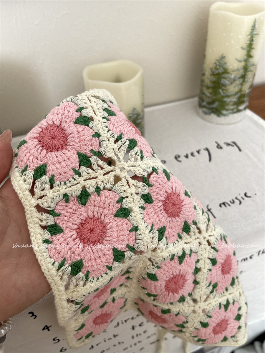 Vintage tissage tricot fleur T - Headband Summer Knit avis et prix