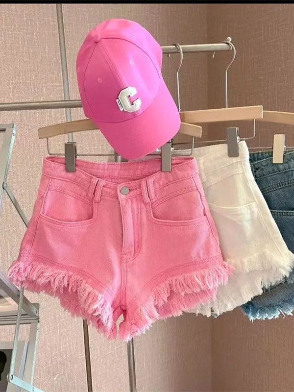Shorts en jean décontractés st - Shorts Denim Frayed avis et prix