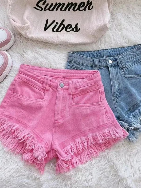 Shorts en jean décontractés st - Shorts Denim Frayed avis et prix