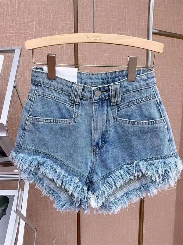 Shorts en jean décontractés st - Shorts Denim Frayed avis et prix
