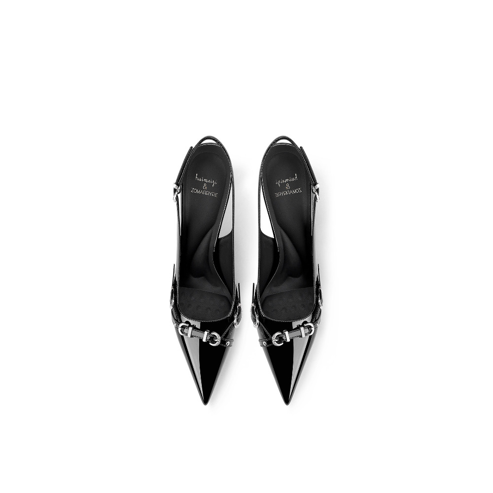 Sandales à talons fins et bout - Sandal Strappy Heeled avis et prix
