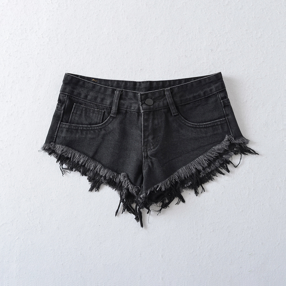 Shorts en jean sexy Y2K pour f - Shorts Denim Frayed avis et prix